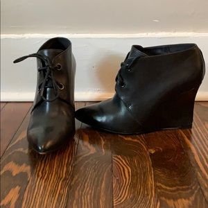 Clark’s Leather Wedge Heels